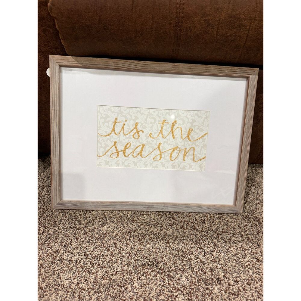 Tis the Season Christmas sign